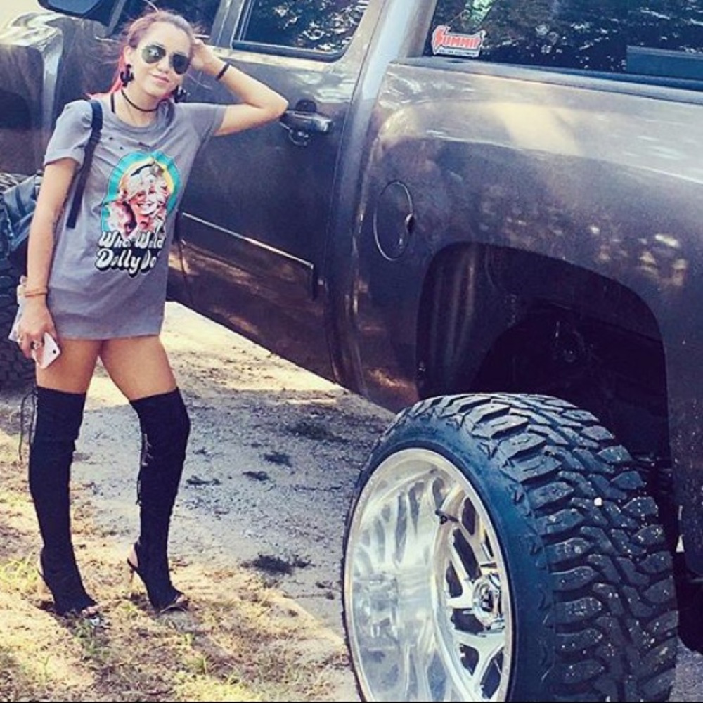 What Would Dolly Do Distressed T-shirt/Tunic